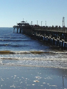 Cherry Grove Pier Surf Cam By Surfline